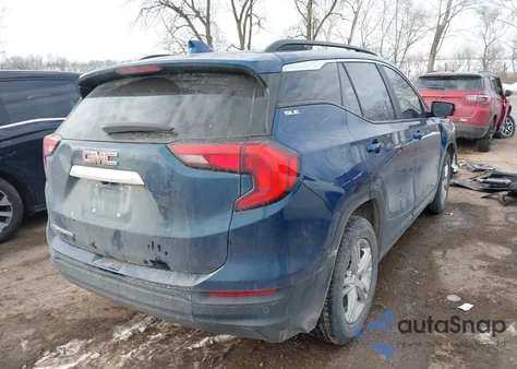 2021 GMC Terrain Fwd Sle z USA, uszkodzony, nr VIN 3GKALMEV3ML343342